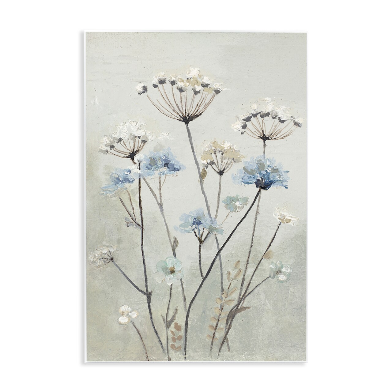 Stupell Industries Neutral & Blue Dandelions Wall Plaque By PATRICIA PINTO